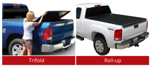 soft tonneau cover types